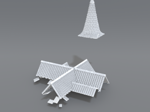 bogense church 3Dプリントモデル