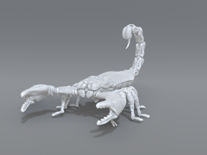 scorpion 3D-printmodel