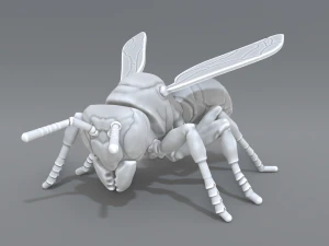 avispa Modelo de impresión 3D