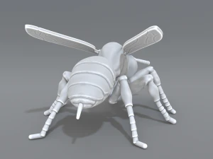 wasp 3D Print Model