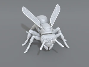 wasp 3D Print Model