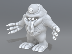 monster 3D-printmodel