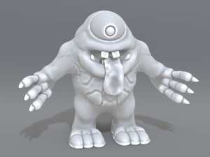 monster Modelo de impresión 3D