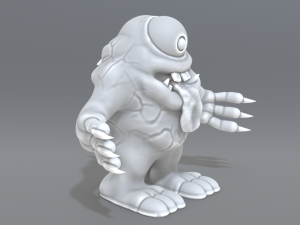 monster Modelo de impresión 3D