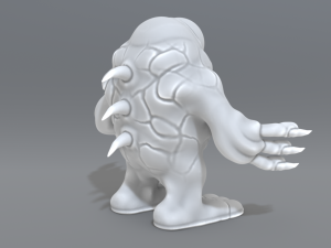 monster Modelo de impresión 3D