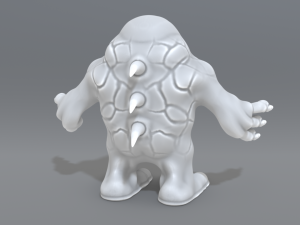 monster Modelo de impresión 3D