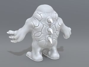 monster Modelo de impresión 3D