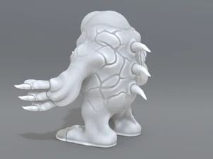 monstro Modelo de Impressão 3D