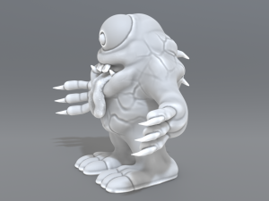 monster Modelo de impresión 3D