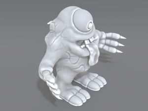 monster Modelo de impresión 3D