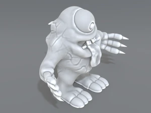 monstro Modelo de Impressão 3D