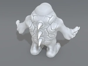 monstro Modelo de Impressão 3D