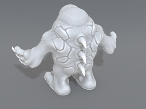 monster Modelo de impresión 3D