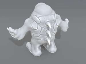 monstro Modelo de Impressão 3D