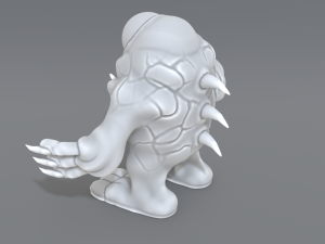 monster Modelo de impresión 3D