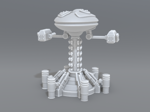 robot turret 3D-Druckmodell