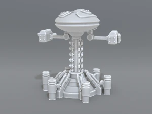 robot turret 3D Print Model