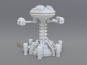 robot turret 3D-Druckmodell