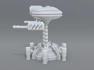robot turret 3D Print Model