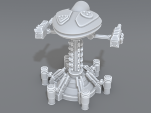 robot turret 3D-Druckmodell