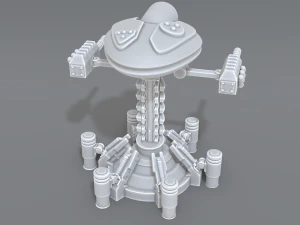 robot turret 3D Print Model