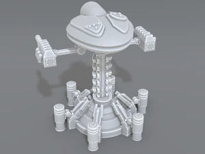 robot turret 3D Print Model