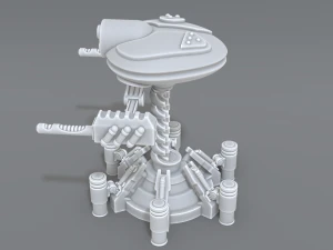 robot turret 3D Print Model