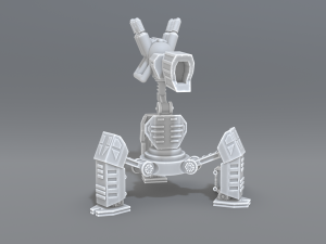 robot turret Modelo de Impressão 3D