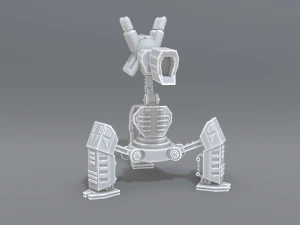 robot turret 3D Print Model