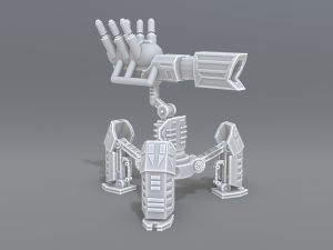 robot turret Modelo de Impressão 3D