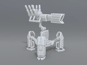 robot turret 3D Print Model