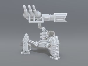 robot turret Modelo de Impressão 3D