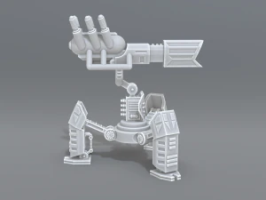 robot turret 3D Print Model