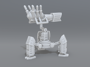 robot turret Modelo de Impressão 3D