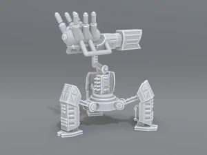 robot turret 3D Print Model