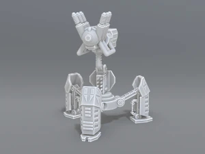 robot turret 3D Print Model