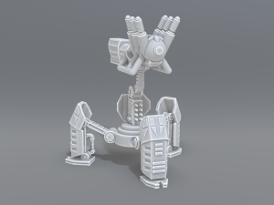 robot turret Modelo de Impressão 3D