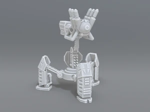 robot turret 3D Print Model