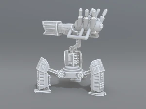 robot turret 3D Print Model