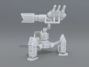 robot turret 3D Print Model