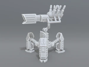 robot turret 3D Print Model