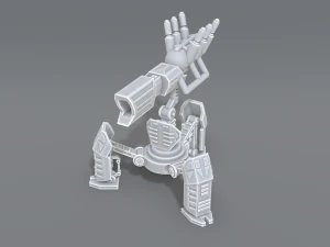 robot turret 3D Print Model