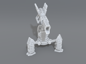 robot turret Modelo de Impressão 3D