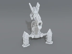 robot turret 3D Print Model