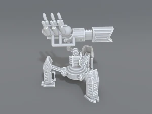 robot turret 3D Print Model