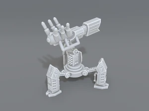 robot turret 3D Print Model