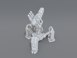 robot turret Modelo de Impressão 3D
