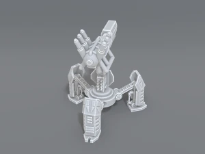 robot turret 3D Print Model