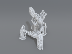 robot turret Modelo de Impressão 3D