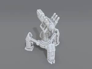 robot turret 3D Print Model